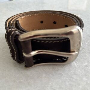 Miu Miu brown suede belt